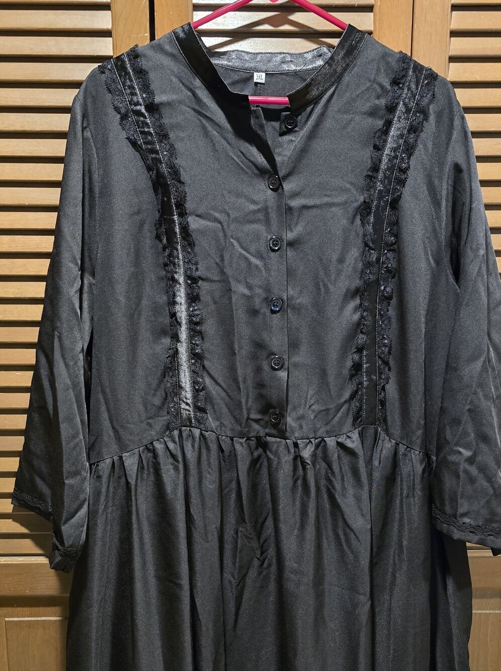 Gothic Victorian Woman In Black La Llorona Halloween Costume Set - Picture 5 of 11
